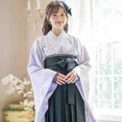 卒業式☆袴3点セット《ヘアアクセサリー付き》 - メルカリ