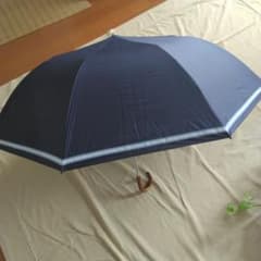 Waterfront 折りたたみ傘 晴雨兼用 ネイビーのサムネイル