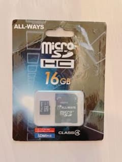 未使用品microSDのサムネイル