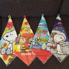 ループつきタオル　ネームタグつき　ハンドタオルのサムネイル