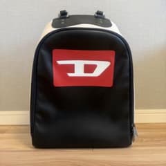 【新品未使用】Diesel バックパック リュック ブラック×ホワイトのサムネイル