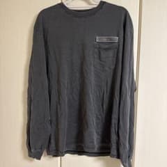 XLARGE 長袖Tシャツ ポケット付き ブラック Lサイズのサムネイル