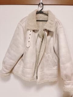 Heather ボアジャケット サイズF クリーム色のサムネイル