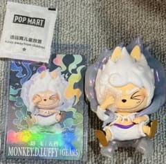 ONE LABUBUx ポップマート PIECEコラボフィギュアシークレット PIECE ONE 超激レアPOPMART PIECE ONE MONSTERS THE ニカ シークレット コミック・アニメ
