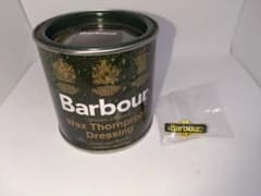 【新品未開封】 Barbour Wax（リプルーフ用）▼ピンバッジ 付き▼のサムネイル