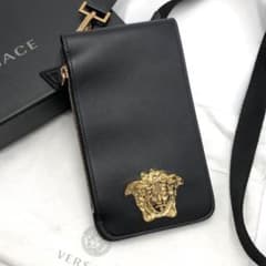 未使用級］VERSACE ラ メデューサ ウェアブルポーチ ショルダーバッグ