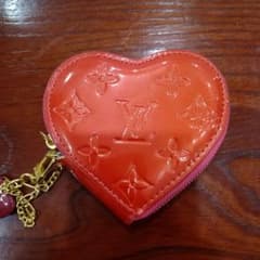 Louis Vuitton ハート型コインケース オレンジ - メルカリ