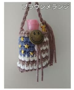 星条旗ニコちゃん☺ブラウンメランジのサムネイル
