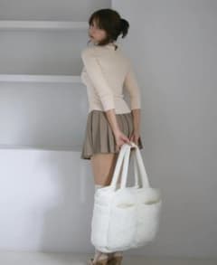 ANDMARY AM1624 Mary quilting knit bag S1 - メルカリ