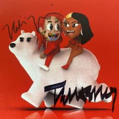6ix9ine nicki minaj サイン入りCDのサムネイル