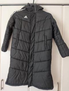 adidas ブラック ベンチコート 150のサムネイル