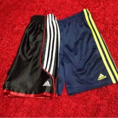 adidas サッカーパンツ 120〜130 2枚のサムネイル