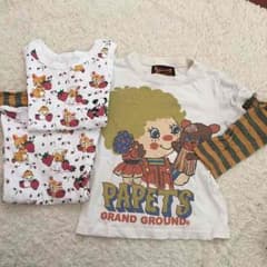 グラグラ ロンT Tシャツ&タンクトップ付きのサムネイル
