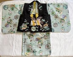 被布　ベビー　ベビー被布　0歳　1歳　70 80 花うさぎのサムネイル