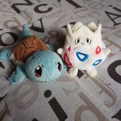 くたくたポケモン ぬいぐるみ ゼニガメとトゲピーのサムネイル