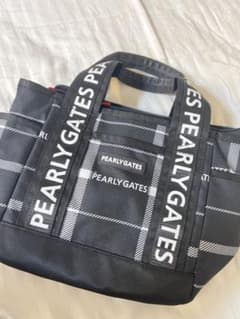 パーリーゲイツ カートバッグ チェック柄 ロゴ柄 定番型 - メルカリ