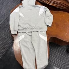 クロノス CRONOS セットアップ グレー パーカーXL パンツL 美品 - メルカリ