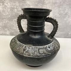 銅製　 船形 花器　アンティーク　工芸品　華道　金属製花器 e6926099acf1396d7848cfa3c4c2eb