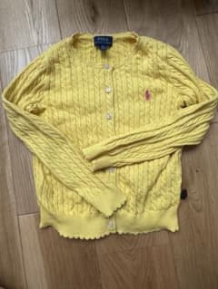 Polo Ralph Lauren ケーブルニット カーディガン イエローのサムネイル