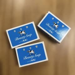COW Beauty Soap さっぱり青箱　85g×3箱のサムネイル