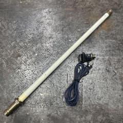 当時物 パーソナル無線アンテナ 約60cm 角度調整基台＆同軸ケーブル