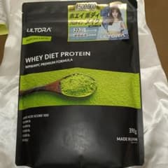 ウルトラ ホエイダイエット プロテインプレミアム 抹茶ラテ風味 390gのサムネイル