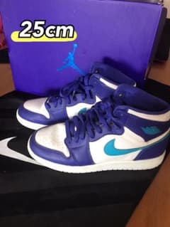 【ばび様】NIKE エアジョーダン1 レトロ　HIGH BG（箱付き）のサムネイル