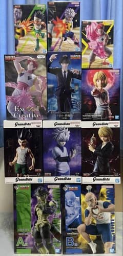 ハンターハンター プライズ フィギュア　11点まとめ売り　即購入⭕️ HUNTER×HUNTER 一番くじ プライズフィギュア 11点 まとめ売り - メルカリ