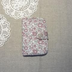 ハンドメイド 花柄カードケース 20枚収納 カード入れ 大容量のサムネイル