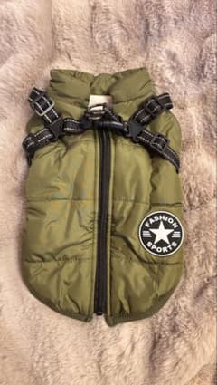 お値下げ 小型犬用 ハーネス付ベストL カーキ FASHION SPORTS 犬のサムネイル