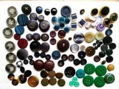 ボタンまとめ売り　レトロ　ヴィンテージ　中古のサムネイル