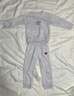 riri様　【新品】　スウェット　セットアップ　110㎝　子供用服　秋冬物のサムネイル