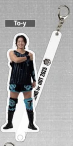 DDTプロレス To-y選手　アクリルフォトプロップス　新品未開封
