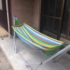 自立式ハンモック レインボーのサムネイル