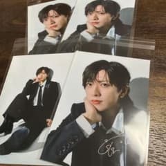 らぶしっく さくらJUNON ブロマイド コンプリートセット サイン入り 4点のサムネイル