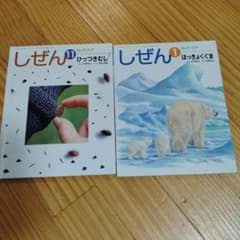 キンダーブック しぜん ひっつきむし ほっきょくぐま 2冊セットのサムネイル