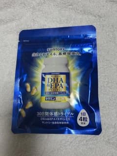 SUNTORY DHA・EPA・プラスビタミンセサミンEX 30日分　新品未使用のサムネイル