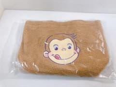 さ*ら様 おさるのジョージ プラチナムザッカもこもこビッグトートバッグ