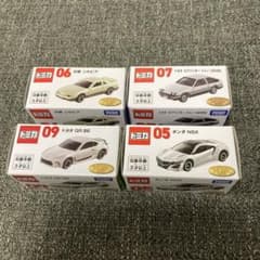トミカくじ　第3弾 カーディーラー　トレノ　シルビア　NSX MR2 GR86 トミカくじ 第三弾 NSX シルビア スプリンタートレノ GR86 4個セット