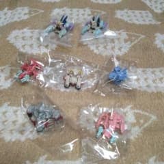 SDガンダムフルカラーステージ フィギュア　ミーティア・戦艦など　７体セット