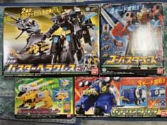 DXバスターマシン全5種　特命戦隊ゴーバスターズのサムネイル