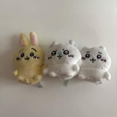 ちいかわお座りぬいぐるみ ちいかわ うさぎ モモンガのサムネイル