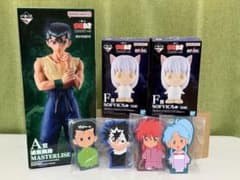 幽遊白書 一番くじ Ａ賞 【浦飯幽助】 SOFVICちゅ・ラバースタンドセット