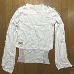 SEXY DINAMITE LONDON セクダイ ガーゼシャツ 長袖 白 - メルカリ