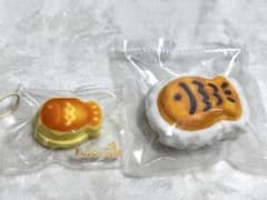 たい焼き スクイーズ 2点セットのサムネイル