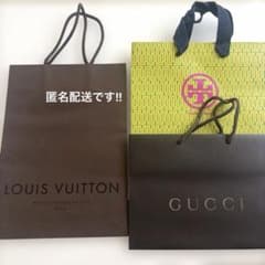 LOUIS VUITTON GUCCI Tory Burch ショップ袋 3枚 - メルカリ