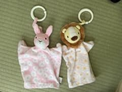 うさぎ　らいおん　赤ちゃん　おもちゃのサムネイル