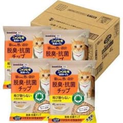花王 ニャンとも 清潔トイレ 脱臭・抗菌チップ大きめの粒(4L*4コ入)のサムネイル