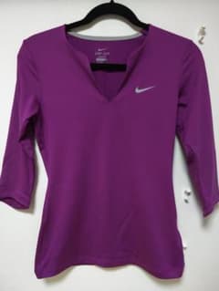 NIKE ナイキ レディーストップス　パープル　Mのサムネイル