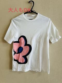 MARNI Kids 【大人もOK】Tシャツ ホワイト フラワーモチーフ 14Yのサムネイル